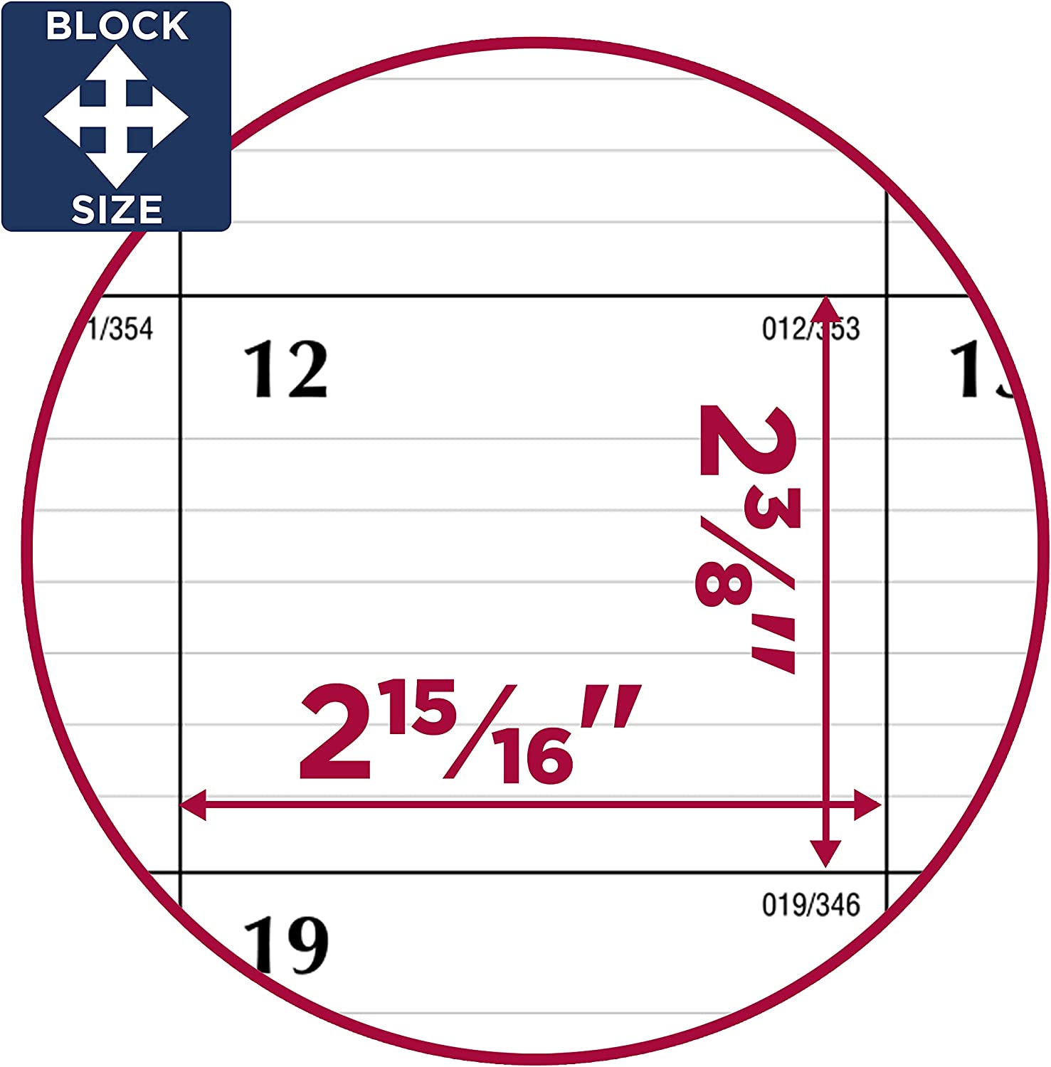 AT-A-GLANCE Desk Calendar 2023, Office Desk Pads, Monthly, 21-3/4" x 17", Large, Ruled Blocks, 3 Pack (AZSK2400) - Image 4